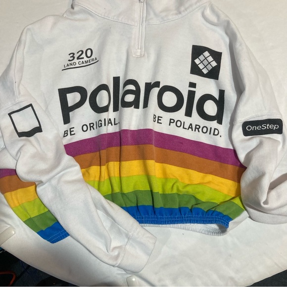 Polaroid cropped sweatshirt - Picture 5 of 7